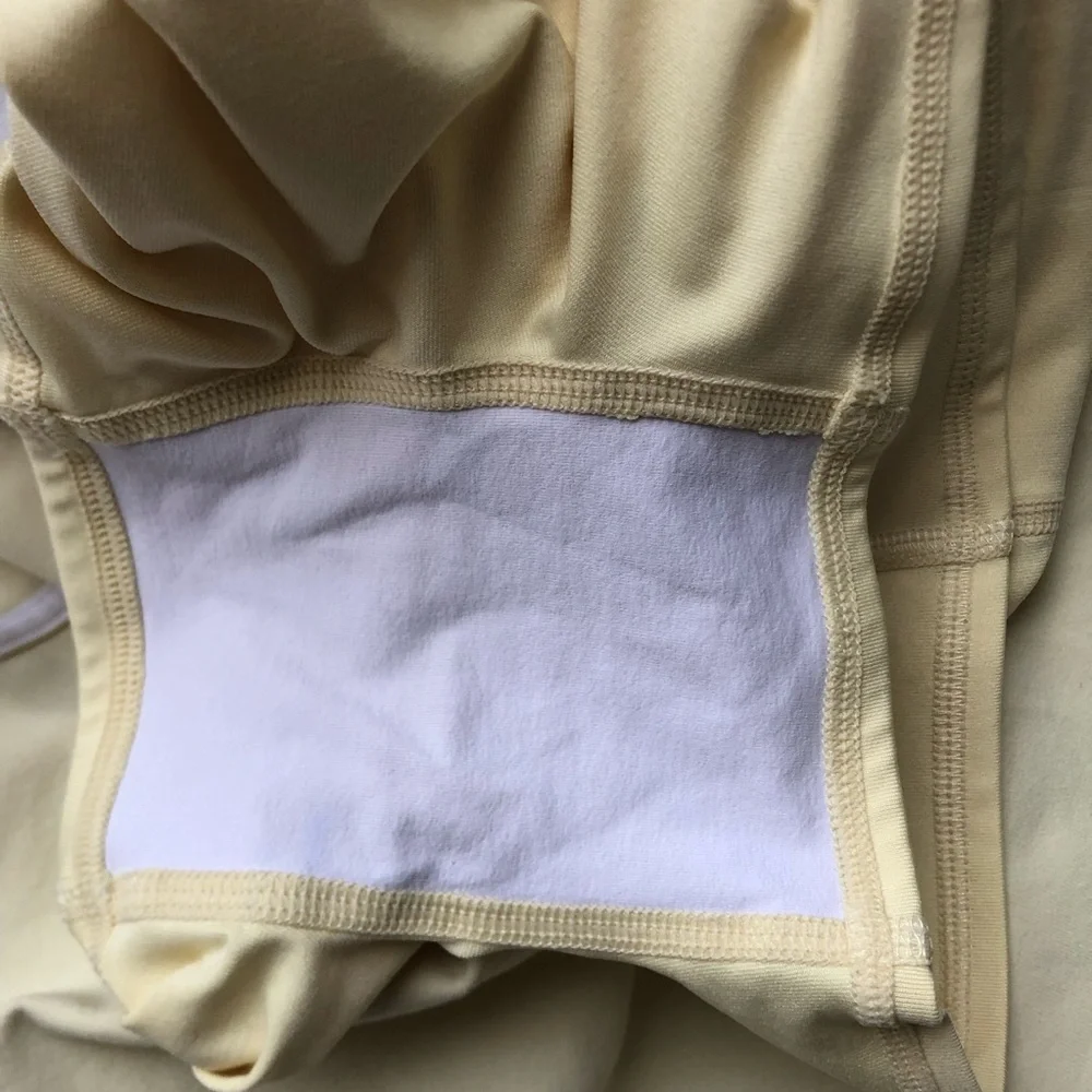 Alo Yoga Airbrush Streamlined Dress Lemon Ice/White   L - Picture 8 of 14